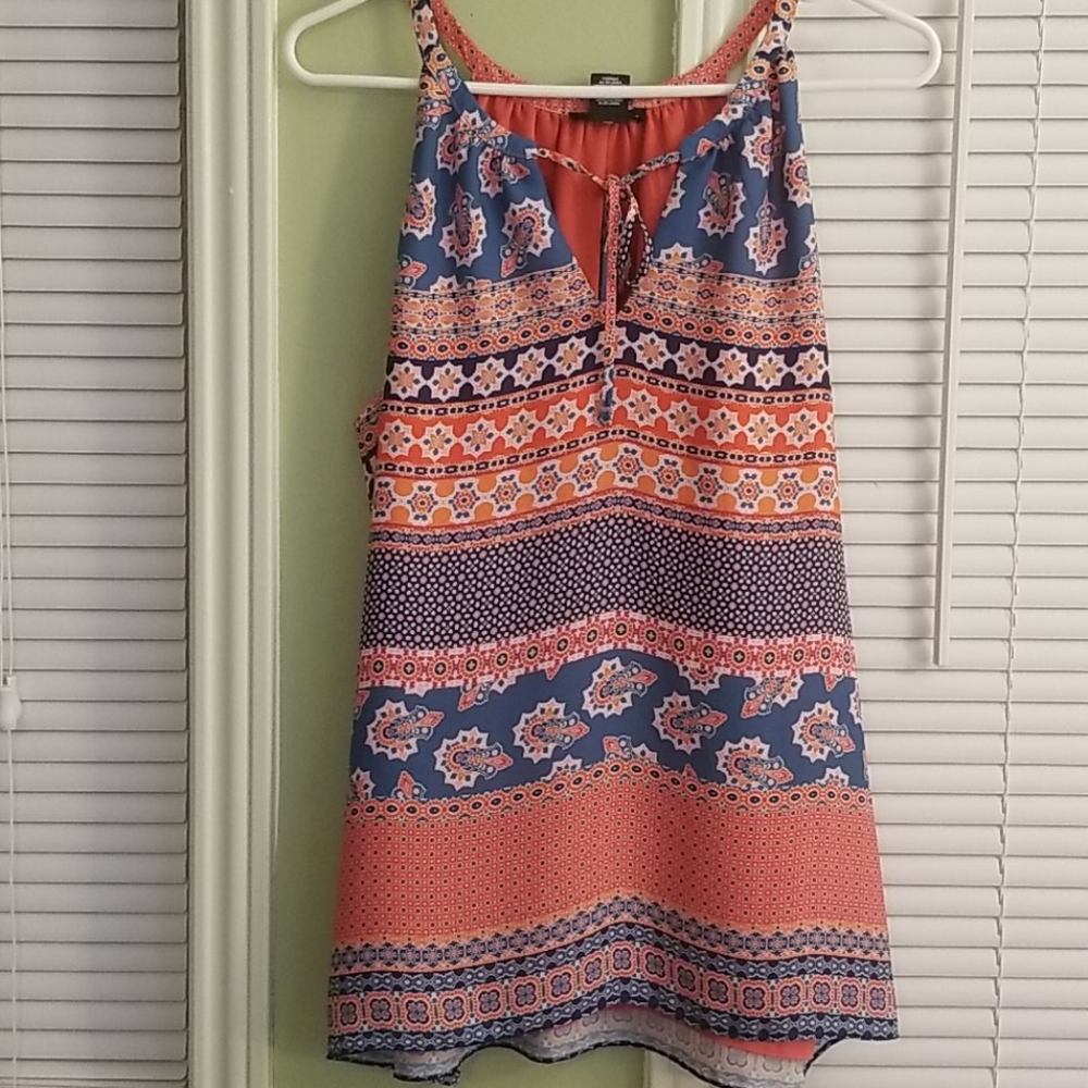 Super Cute Sleeveless Tunic🟠💗🔷